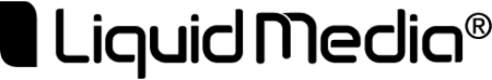 Liquid Media Black Logo